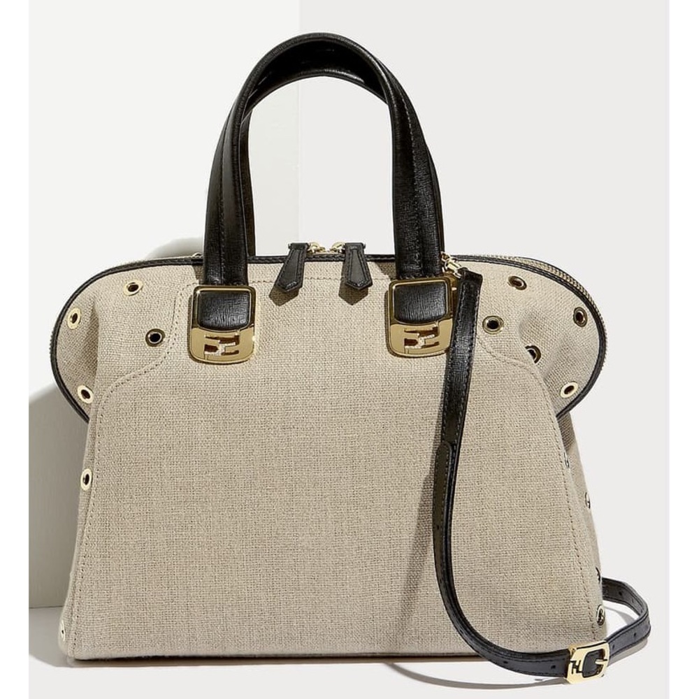 Fendi Chameleon Grommet Tote